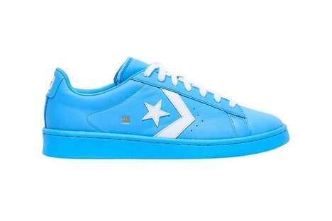 Stark Blue Low-Cut Sneakers