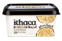 Bagel-Flavored Hummus Spreads Image 1