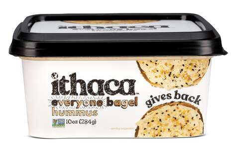 Bagel-Flavored Hummus Spreads
