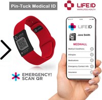 QR Code Health Bracelets Image 3