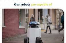 Emotive Short-Range Delivery Robots