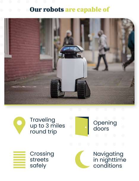 Emotive Short-Range Delivery Robots
