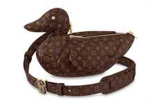Duck-Shaped Luxe Monogram Bags