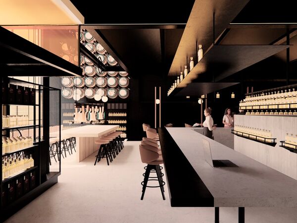 Highly-Immersive Whiskey Bars