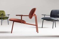 Mismatched Upholstered Loungers Image 4