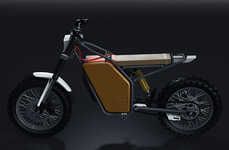 Minimalist Off-Road Electric Motorcycles
