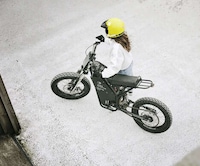 Minimalist Off-Road Electric Motorcycles Image 3