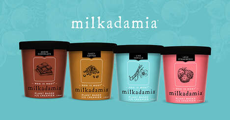 Macadamia Milk Ice Creams
