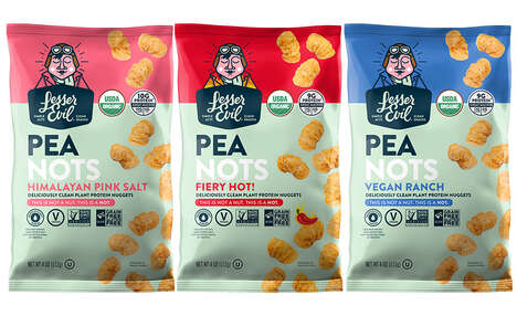 Easily Digestible Pea Snacks