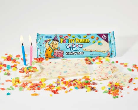 Nostalgic Birthday Cake Bars