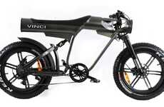 Sleek Motorcycle-Inspired Electric Bikes