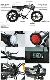 Sleek Motorcycle-Inspired Electric Bikes Image 2