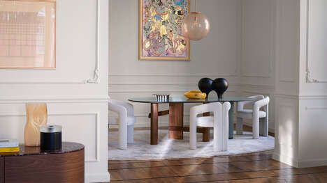 Mixed-Material Kitchen Tables