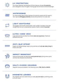 Light-Responsive Snow Goggles Image 2