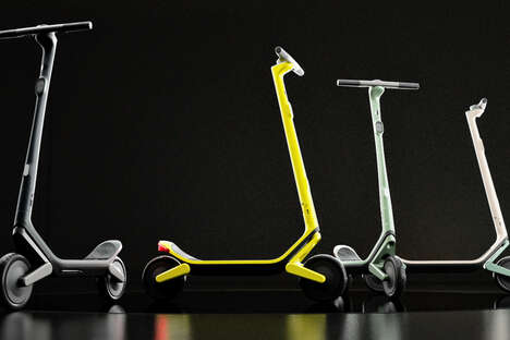 Pot Hole-Detecting E-Scooters