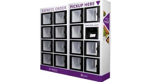 Connected Food Order Lockers