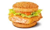 Shrimp Rice Burgers Image 3