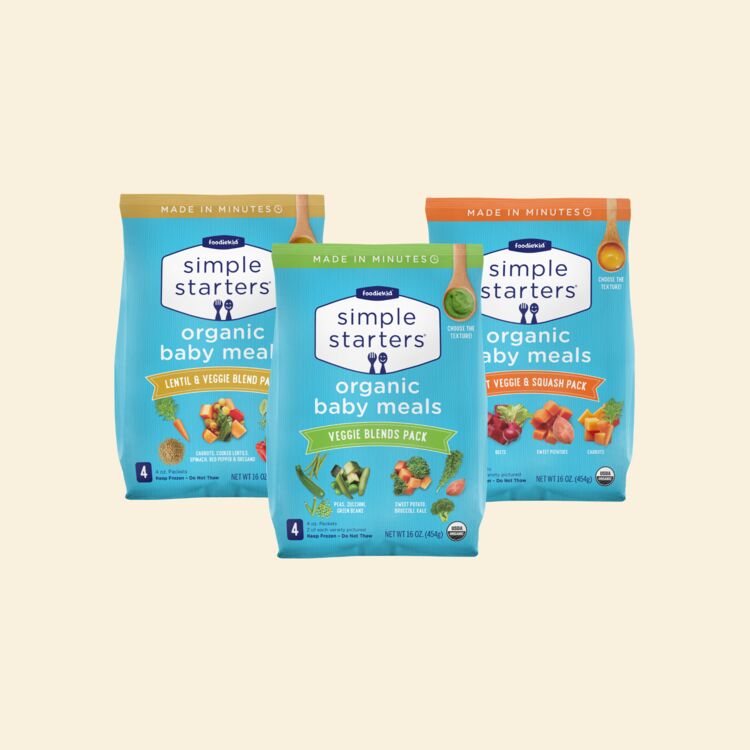 Flash-Frozen Baby Meals