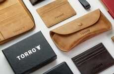 High-End Leather Travel Wallets