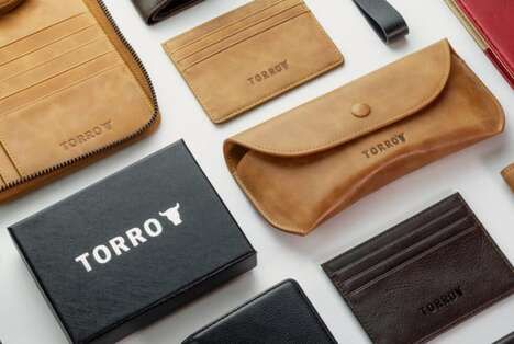 High-End Leather Travel Wallets