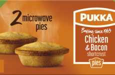 Frozen Microwaveable Meat Pies