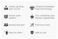 Indoor Smokeless Cooking Grills Image 3