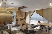 Abstract A-Frame Cabins Image 4