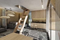 Abstract A-Frame Cabins Image 6