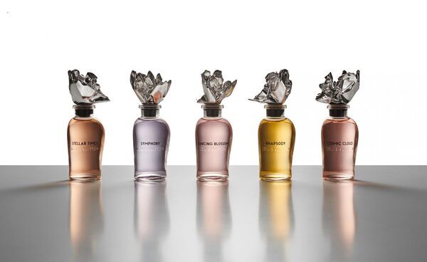 Frank Gehry and Louis Vuitton perfume collaboration