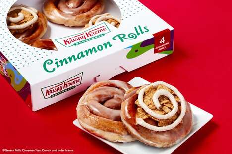 Doughnut-Inspired Cinnamon Rolls