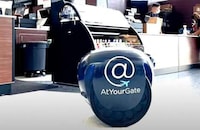 Food Delivery Airport Robots Image 1