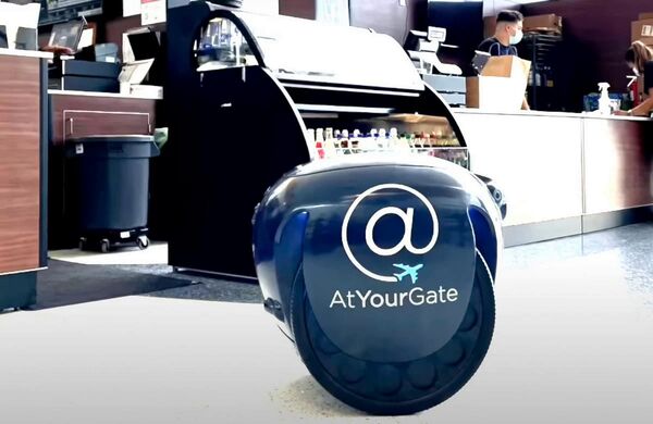 Food Delivery Airport Robots