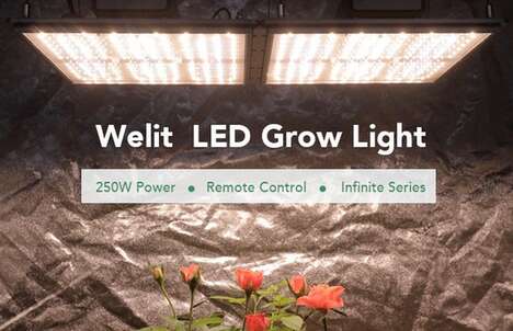 Self-Cooling Gardening Lights