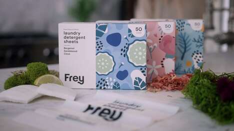 Naturally Derived Detergent Sheets