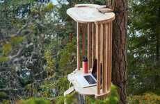 Tree-Mounted Remote Desks