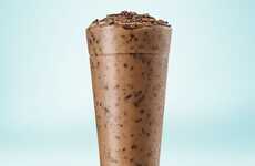 Caffeinated Mocha Fudge Milkshakes