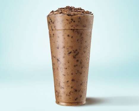 Caffeinated Mocha Fudge Milkshakes