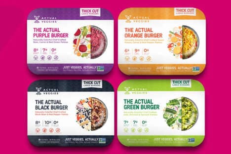Colorful Veggie Burgers