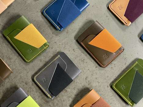Chromatic Leather Wallet Collections