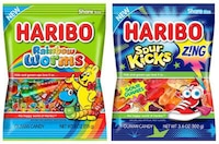 Rainbow-Hued Gummy Worms Image 1