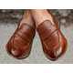 Collapsible Leather Travel Shoes Image 8