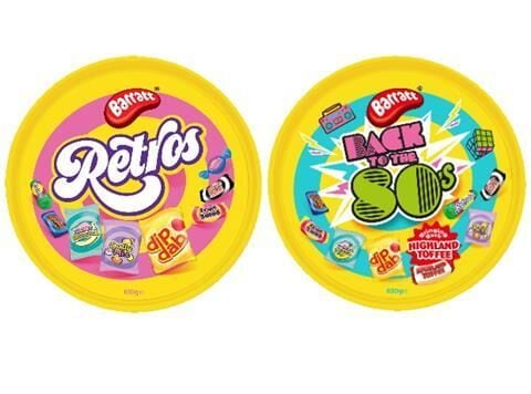 80s-Inspired Holiday Candy Containers