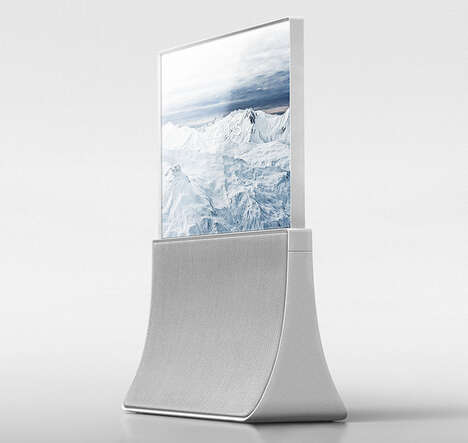 Height-Adjustable Display TVs