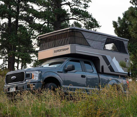 Lightweight Fiberglass Truck Campers