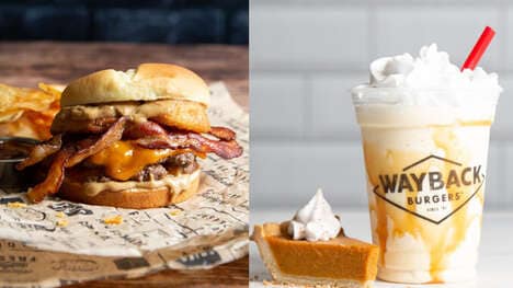 Autumnal Burger Brand Menus