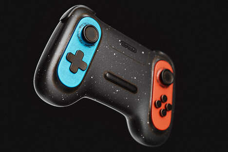 Textured Hybrid Gamer Controllers