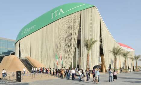 Naturally Cooling Pavilions