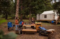Pre-Outfitted Camping Sites