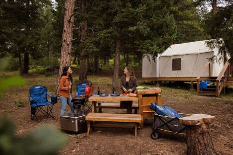 Pre-Outfitted Camping Sites