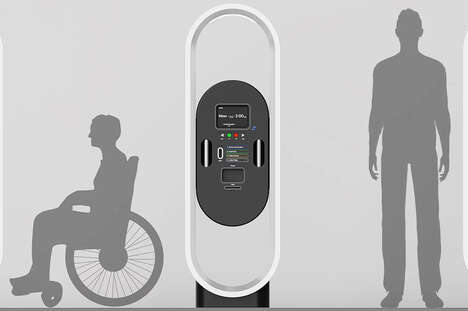 Height-Adjustable Ticket Machines